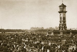 Part of Caledonian Market, one of the largest cattle markets in the world by English Photographer